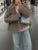 Vintage Fashion Pocket Jackets For Women Winter High Street Lapel Elegant Solid Commute Winter Outwear Ladies  Coat