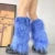 Luxury Shag Furry Faux Fur Leg Warmers Women Colorful Solid Gogo Fluffies Y2k Girls Fashion Cyber Hip Hop Legwarmers Bootcovers