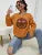 Leopard Print Smile Face Love Printed Sweatshirt Womens Autumn Soft Hoody Fleece Warm Hoodies Street All-Match Female Pullover