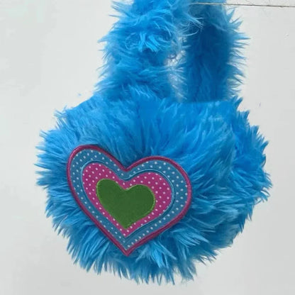 Y2K Millennium Plush Foldable Earmuff