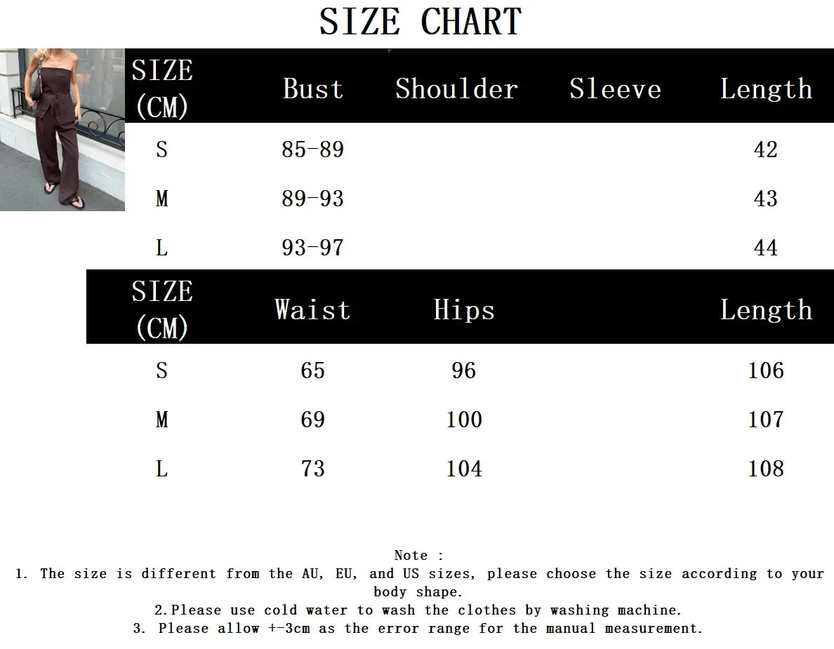 Vintage Solid Pants Sets Women Summer Off Shoulder Lace-up Tube Top+Wide Leg Trouser 2025 New Fashion Simple Elegant 2 Piece Set