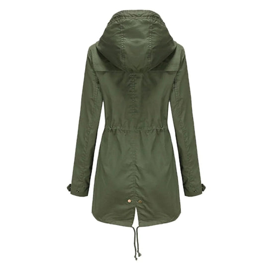 Suzie - Abrigo con capucha - Chic - Elegancia sin esfuerzo - Ideal para otoño/invierno