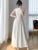 Spring Summer New Casual Elegant Sleeveless Knitted Midi Dress Slim Elegant Ladies Robe