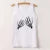 Europe and the United States street new skull series printed short sleeve women Y2K women’s T-shirt vest strap inside