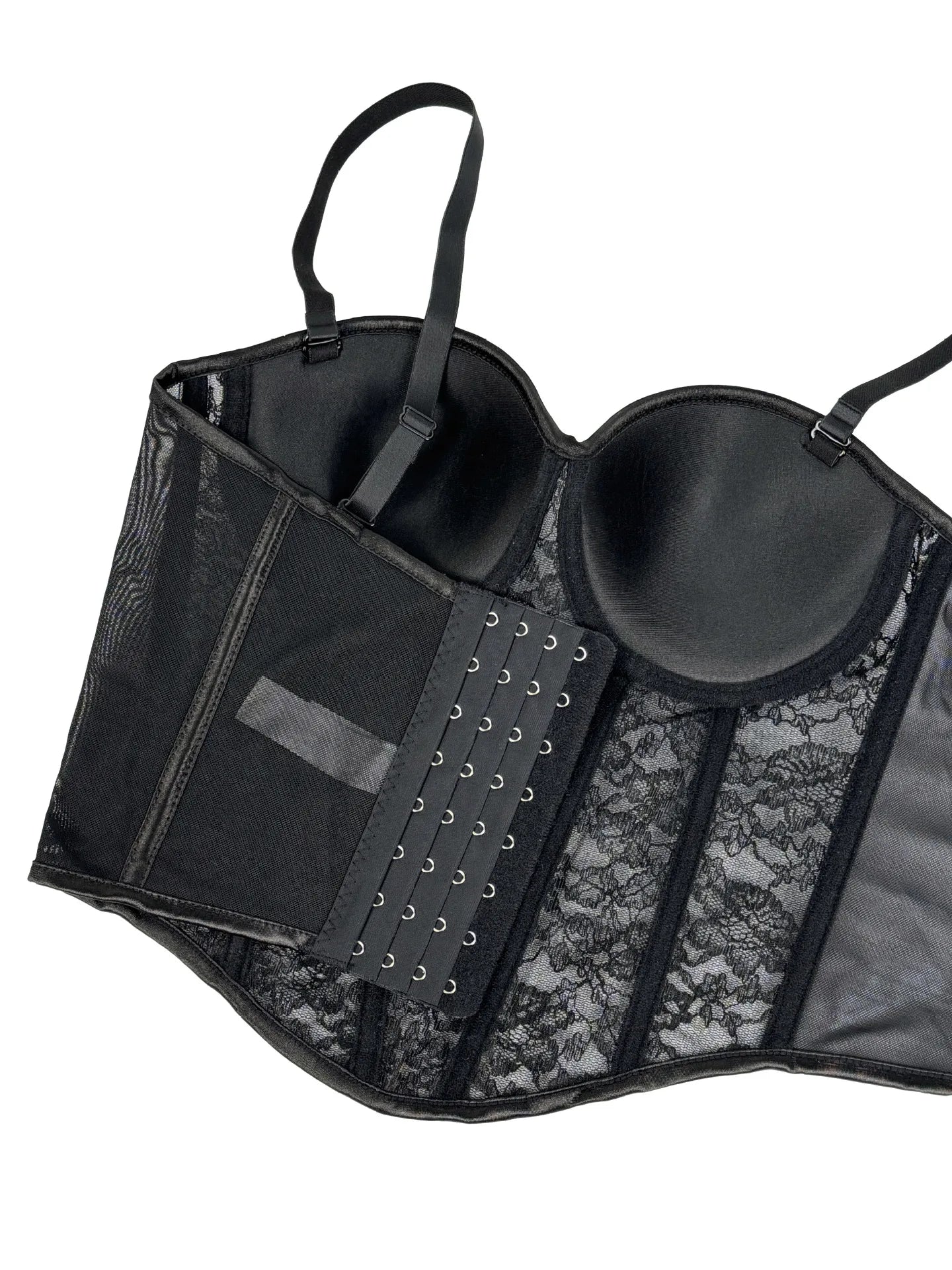 Floral Lace Bustier Corset