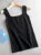 Fashion Deep Square Collar Vests  Summer New Fashion Sexy Women’s Crop Tops Sling Vest Camis