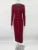 Fall Winter Long Sleeve Knitted Dress Button Slit Female Sweater Cardigan Dresses Slim Solid Elegant Office Lady Clothes