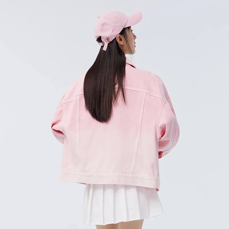 Denim Jacket Women Gradual Loose Temperament  Spring New Embroidered Jacket Trend