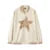 Coat Women Mid-Length Imitation Suede Loose Contrast Color Jacket Autumn Letter American Retro Star Baseball Coat
