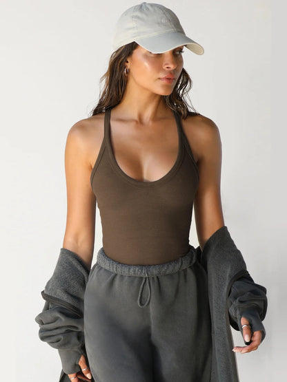 new vest base women spring summer Europe and the United States women’s sexy slim top fashion brand with base shirt women