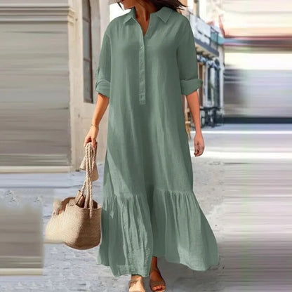 Cadence - Maxi Dress - Boho - Material - Ideal for Summer