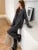 Women’s Knitted 2-Piece Set Tracksuit Autumn Winter O-neck Pullover Sweater Wide Leg Pants Harajuku Warm Solid Casual Suit New
