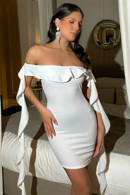 Slim Fit Sleeveless Backless Mini Dress