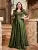 plus size V-neck lace embroidery Mosaic satin cloth hand-folded long skirt Evening gown ball dress Party dress