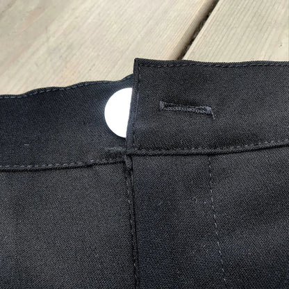 Stretchy Black Casual Shorts