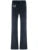 American Retro Y2K Low Waisted Velvet Flared Pants Women Drawstring Tie Waist Heart Rhinestone Cute Casual Streetwear Trousers