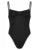 Sleeveless Skinny Shirring Skinny Sexy Spaghetti Strap Bodysuit For Women Black Solid Simple Basic Vacation Camisole