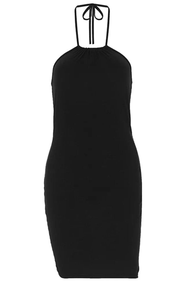 Backless Bodycon Mini Dress