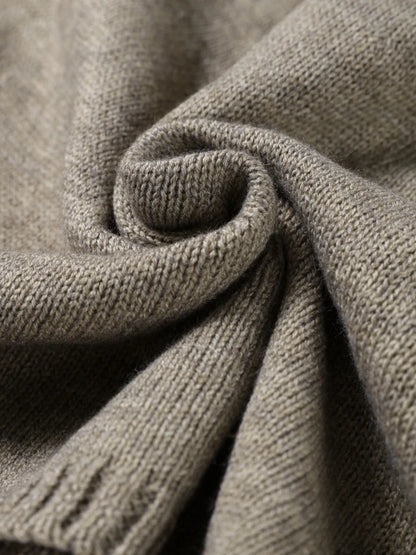 Chic Knitted Cape Cardigan Women Casual Solid Single-Breasted O-neck Sweaters Female Autumn Loose Versatile Simple Knitwear
