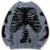 Europe and the United States street hip-hop sweater street loose skull knit long-sleeved sweater
