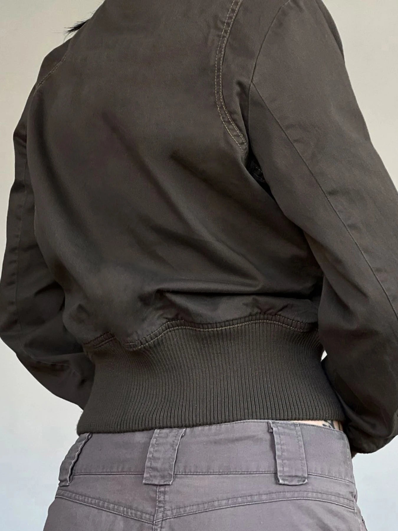 Chic Punk Zipper Long Sleeve Jackets Women Slim Solid s New Trendy Streetwear Clothes Binding Waist Coat
