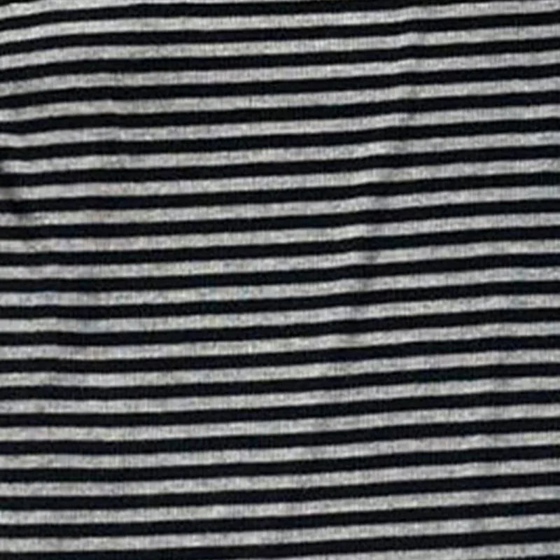 Harajuku Striped Long Sleeve T-Shirts Crew Neck Slim Blouse Y2K Grunge Goth Tops Tee Dark Academia Clothing Streetwear