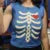 Y2K European and American Four Seasons New Product Women’s Short sleeved Round Neck Casual Printing Minimalist Tank Top
