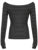 Japanese Basic Slim Long Sleeve Stripe Tee Off Shoulder O Neck Korean Street Style Spring Autumn Y2K Gray T Shirt Women