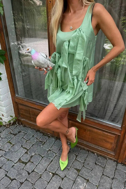 Sleeveless Loose Mini Dress