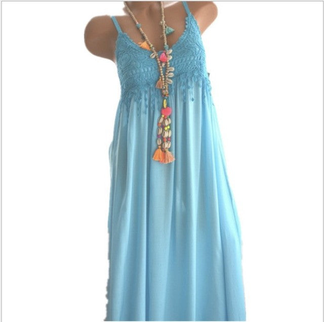 Solid Color Spaghetti Strap Dresses Women Sexy V-neck Lace Edge Patchwork Mini Dress Lady Trendy Streetwear Vestidos Summer New