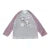 Harajuku Stripe T Shirt E-girl Kawaii Chinese Panda Graphic T-shirts Women Cutecore Cartoon Raglan Sleeve Clothes Autumn