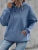 Solid Color Casual Hoodie For Female Pocket Creative Sweatshirts All-Match Street Clothes Womens Fleece Unisex Pullovers