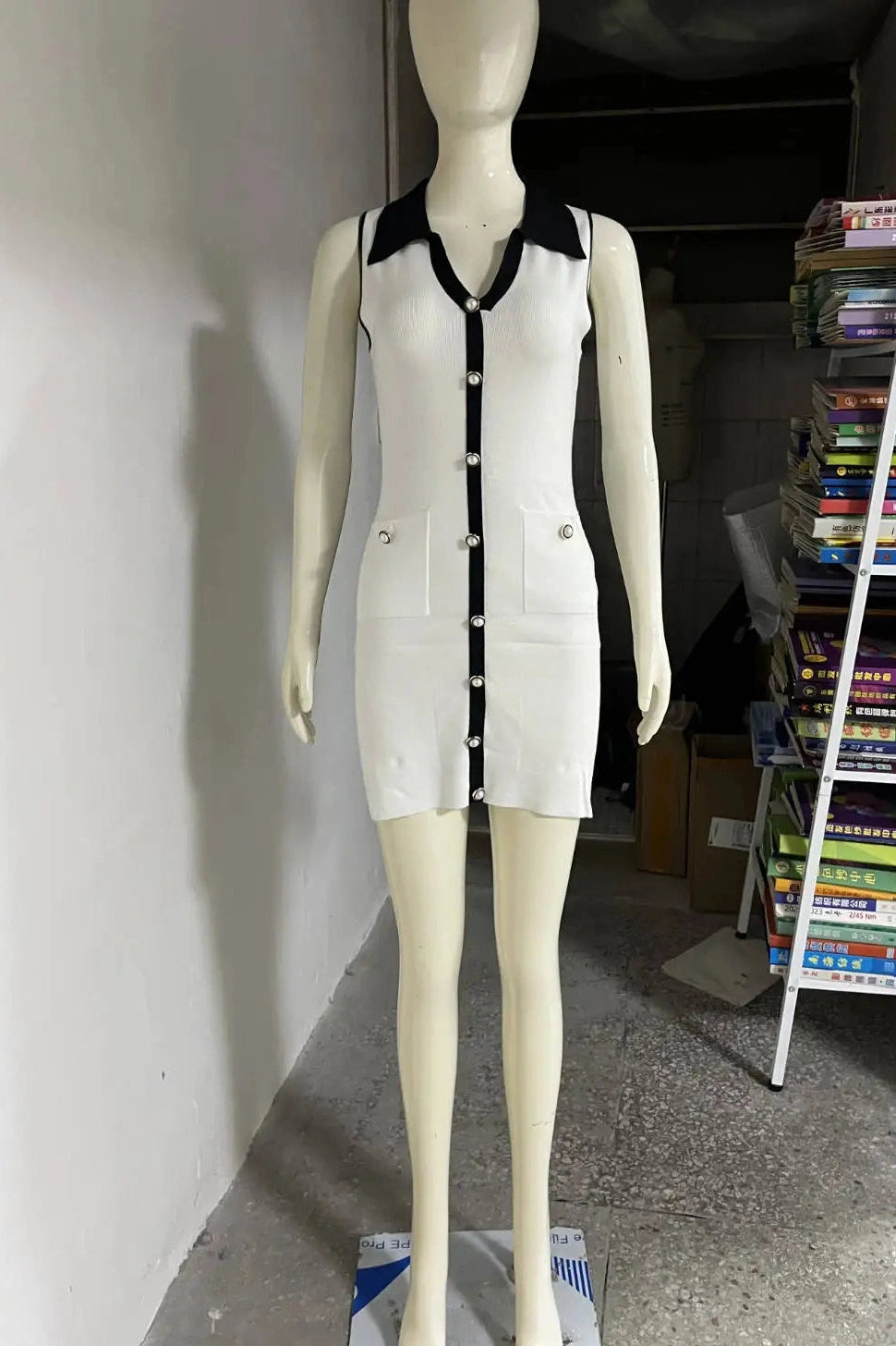 Sleeveless Slim Fit Mini Dress