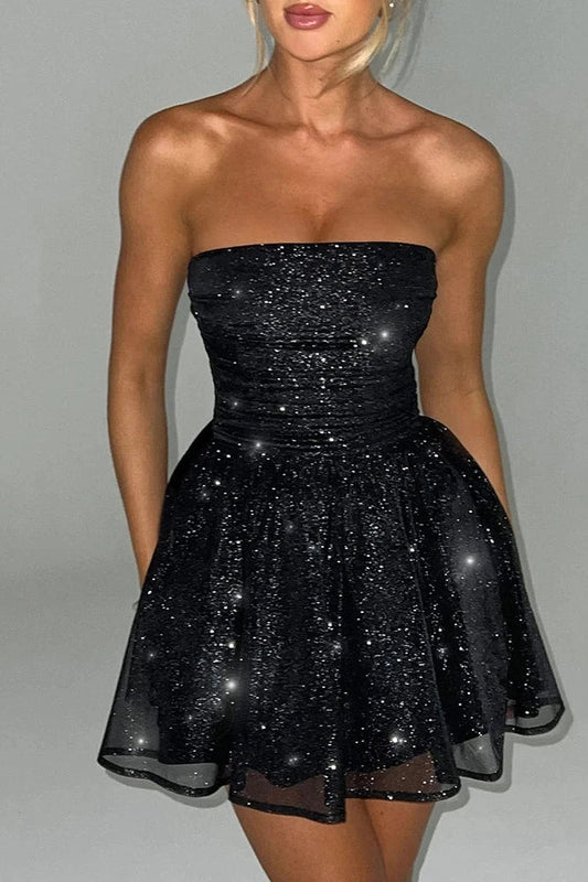 Sleeveless Zipper Mini Dress
