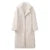 Vintage Luxury Long Faux Fox Fur Coat Women  Winter Warm Fluffy Fur Jacket Female Street Furry Outerwear Overcoat