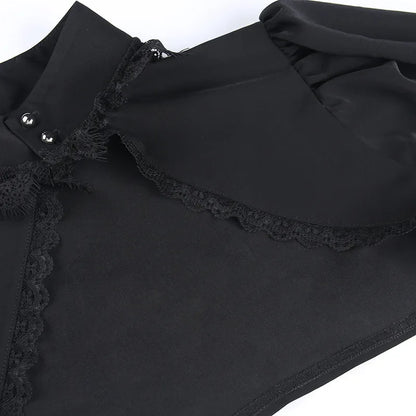 Victorian Inspired Mesh Top