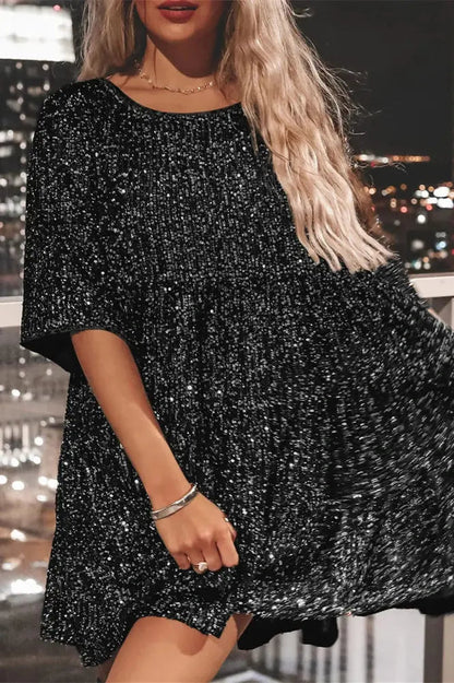 Mini Sequin Dress