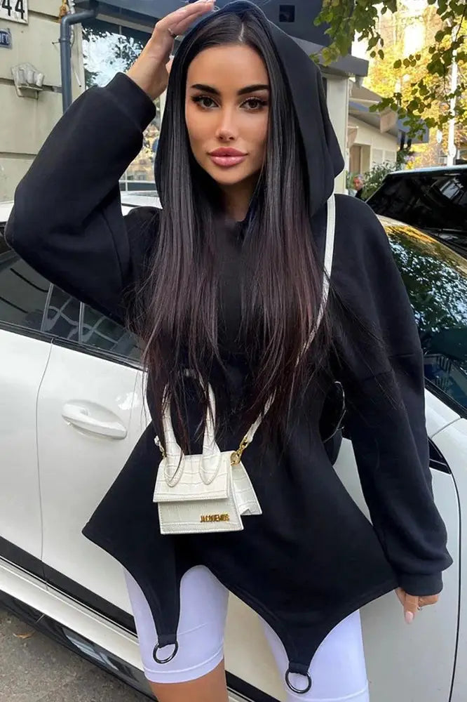 Hooded Mini Dress
