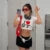 Y2K Summer New Round Neck Short sleeved Letter Printed Open Navel European and American Women’s Top T-shirt