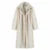 Winter High Quality Long Faux Mink Fur Coat Women High Street Furry Fur Jacket Luxury Brand Outerwear Overcoat