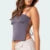 spring/summer new Spice Girl small vest solid color sexy halter neck with chest halter top