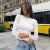 Y2K European and American Summer Open Back Top Long sleeved Sexy Spicy Girl Shoulder T-shirt Women’s Wear