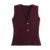Fashion Single Breasted Knitted Vest Top Women Wine Red V-Neck Sleeveless Sweater Tank Female  Autumn Chic Lady Knitwear New