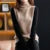 Spring And Autumn Women’s Turtleneck Knitted Sweater Sleeveless Pullover Vest Loose Fashion Versatile Western Style Top