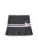 Contrast Lace Bow Stripe Y2K Mini Pleated Skirt Women Button Up Low Waist A Line Cute Kawaii Sweet Ballet Preppy Skirts