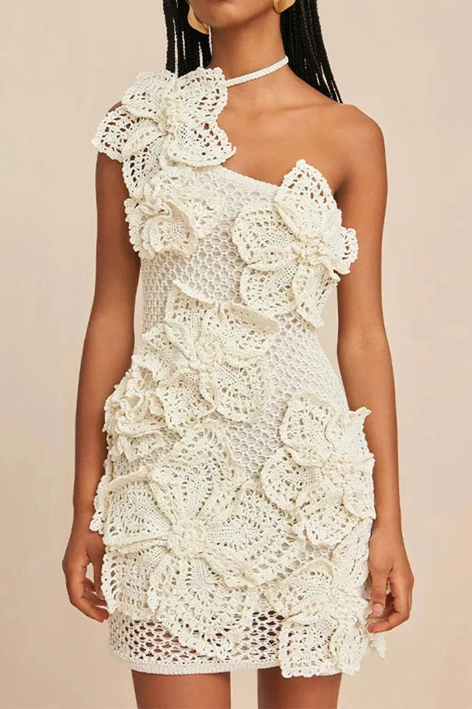 One Shoulder Mini Dress