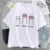 Rock Paper Scissors Funny Cat Print T Shirt Women Summer Soft Oversized Tops Fashion Casual Short Sleeve Street Cotton Tshirt
