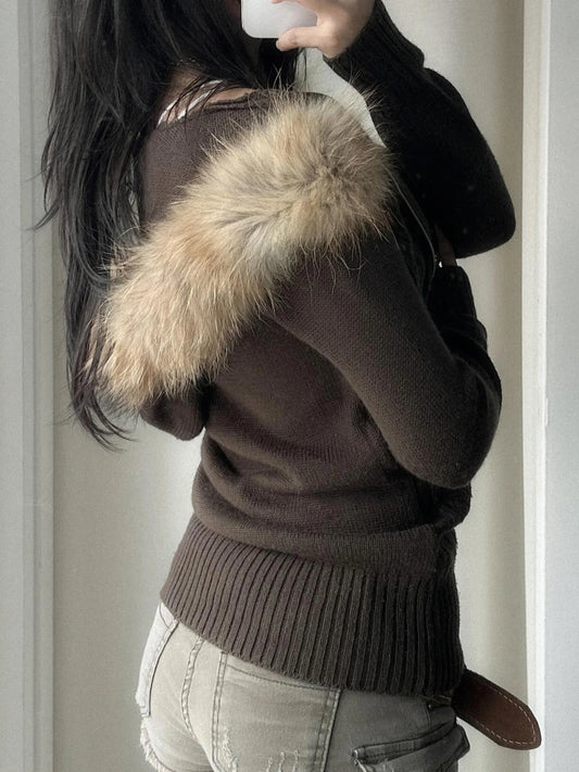 Solid Hooded Knitted Autumn Winter New Sweater Cardigan Women Long Sleeve Retro Causal Style Korean Sweater Coat