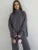 Knit Zipper Women&#8217;s Pants Sets For Women Slim Lapel Long Sleeve Pullover And Patchwork Straight Legg 2 Piece-Set Winter