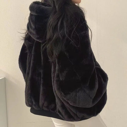 Double-Sided Wear Hooded Cotton Coat